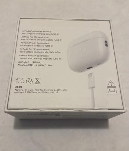 Apple AirPods Pro 2（エアーポッズ プロ 2） MagSafe充電ケース（USB-C）付き ワイヤレスヘッドフォン MTJV3J/A photo review