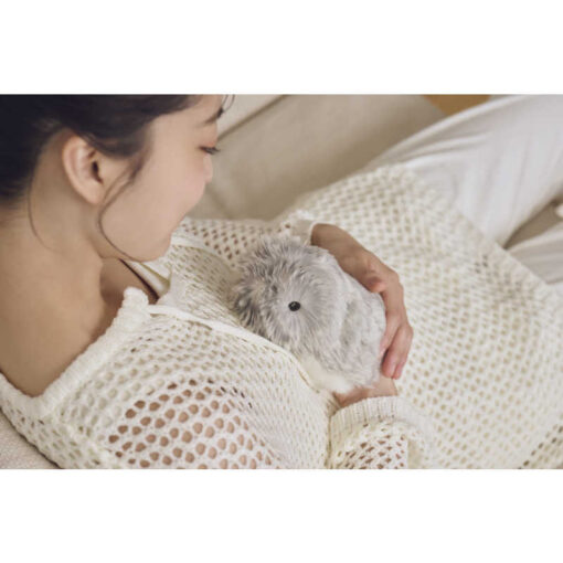 カシオ　CASIO カシオ　CASIO 手のりサイズ AIペット(コミュニケーションロボット) Moflin ( モフリン )  シルバー PE-M10SR PE-M10SR