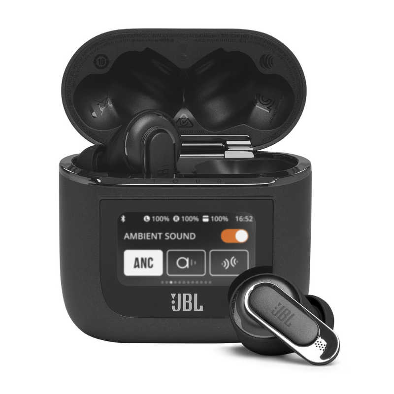 4968929217212_a01 JBL JBL 【アウトレット】フルワイヤレスイヤホン TOUR PRO 2 (ツアープロツー)ノイズキャンセリング対応 リモコン・マイク対応 JBL TOUR PRO 2-BLK ブラック JBL TOUR PRO 2-BLK ブラック